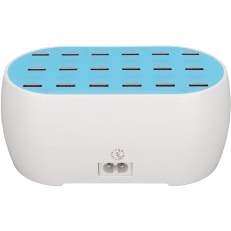 Station de Recharge USB 18 Ports 120W, Chargeur Multiple Rapide pour iPhone, Samsung, Tablettes et Plus, Prise Européenne (1/5)