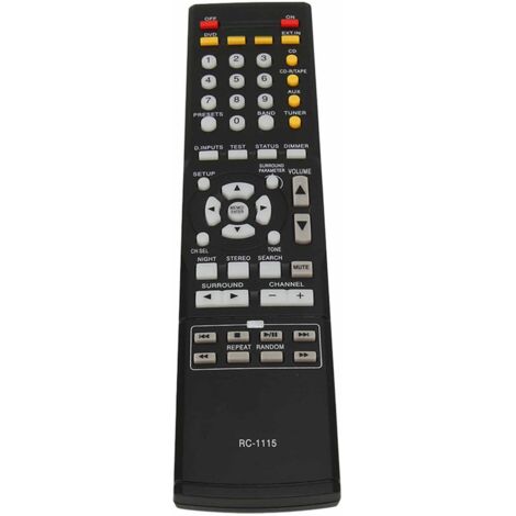 Télécommande universelle compatible récepteurs Denon AVR série 390 à 2809, RC 1115