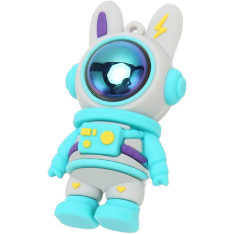 Clé USB 32GB Lapin Astronaute, USB 2.0 Mémoire Flash Rapide, Plug & Play pour Ordinateur, Voiture, Bureau - Design Mignon et Amusant (1/5)