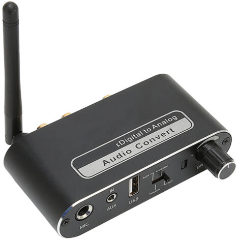 Amplificateur Audio Bluetooth 5.1 HiFi avec DAC et Micro pour Enceintes Maison (1/5)