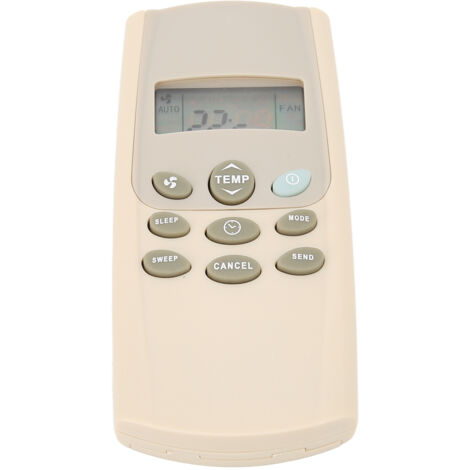 Télécommande universelle pour climatiseurs Walton Carrier, compatible avec de nombreux modèles de climatiseurs muraux et splits. (1/5)