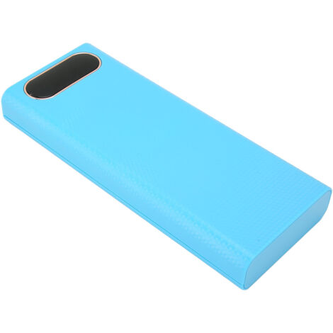Boîtier de Batterie 8x21700 avec Affichage Numérique Bleu - Kit de Montage Facile pour Power Bank Portable (1/5)
