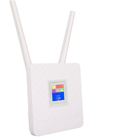 Routeur 4G LTE WiFi avec Antenne Puissante, Triple Interface Réseau, Installation Facile et Prise Carte SIM pour Caméras Surveillance (1/5)