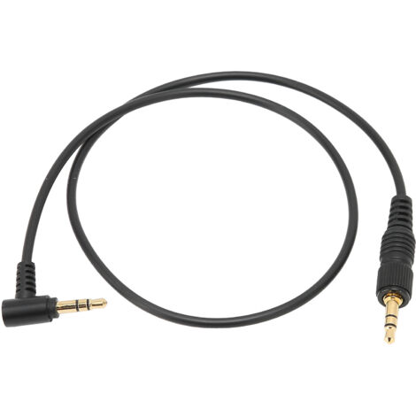 Câble Stéréo Jack 3.5mm Mâle-Mâle pour Écouteurs, Enregistreur Audio et Caméra