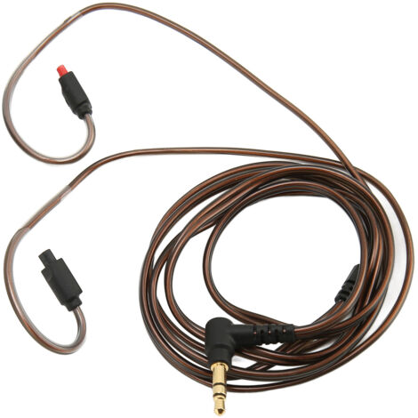 Câble de rechange pour écouteurs Audio-Technica ATH-IM50/IM70, en cuivre sans oxygène, longueur 1.2 mètres, améliore la clarté audio