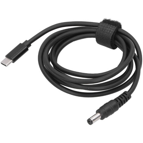 Câble d'alimentation universel DC 5.5x2.1mm pour PC portable, adaptateur secteur rapide (1/5)