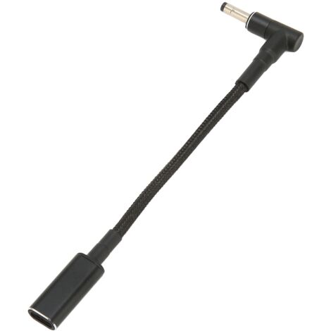 Adaptateur USB-C vers DC 4.0x1.7mm 100W avec Puce EMARK pour PC Portable (1/5)