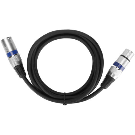 Câble Micro XLR Mâle-Femelle Haute Qualité, Faible Bruit, 3 Pôles pour Enregistrement et Sono (1/5)