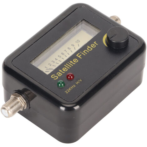 Détecteur de Signal Satellite Portable avec Affichage LCD pour Alignement Antenne Parabole (1/5)