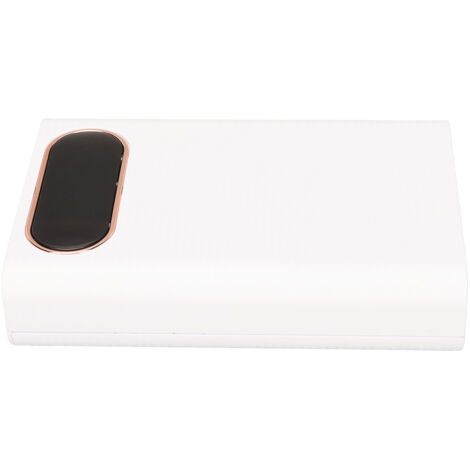 Boîtier de Montage pour Power Bank 4x 21700 - Charge Rapide USB-C 22.5W - Kit Alimentation Portable Blanc (1/5)