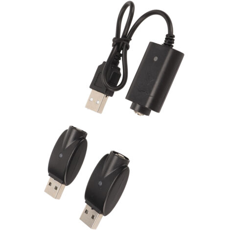 Chargeur USB intelligent avec sécurité anti-surcharge et voyant lumineux - Noir (1/5)