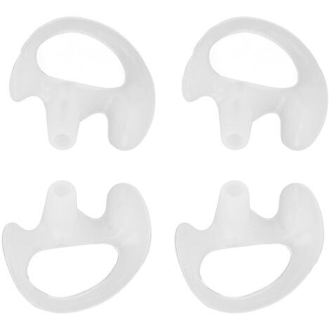 Écouteurs en silicone durable pour talkie-walkie, 2 pièces - Accessoires de communication radio (1/5)