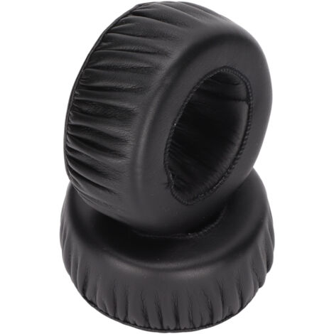 Coussinets de remplacement en cuir synthétique avec mousse à mémoire de forme, confortables et isolants pour casque audio. (1/5)