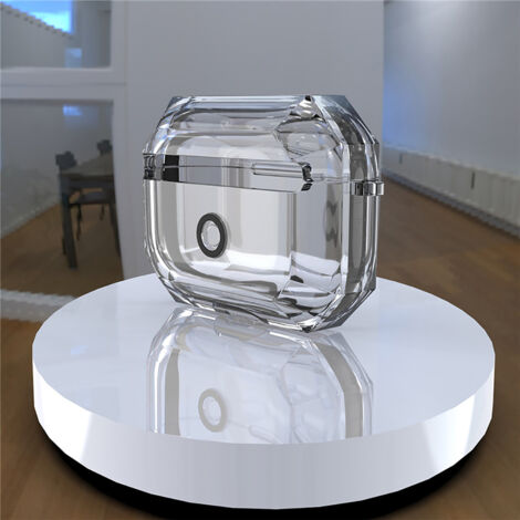 Coque de Protection Souple Transparente pour AirPods Pro Anti-Chute (1/2)
