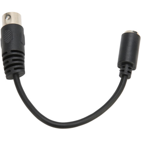 Câble adaptateur PS2 DIN 5 broches mâle vers mini DIN 6 broches femelle pour clavier et souris, 15 cm