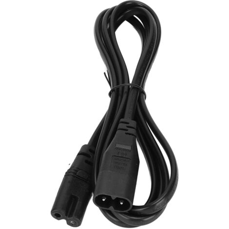 Câble d'alimentation IEC320 C8 vers C7 résistant à la chaleur et imperméable, 1.8m, 100‑240V, pour prolongateur secteur (1/5)