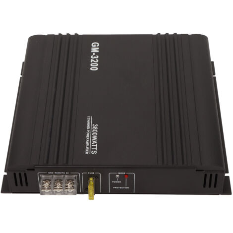 Amplificateur Stéréo Voiture 4x50W, Mini Ampli Hi-Fi pour Enceintes Auto