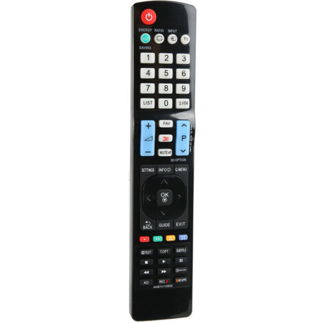 Télécommande universelle pour téléviseurs LG, compatible avec les modèles 32LS5700, 42LS5700, 47LS5700, 55LS5700, 42LG20, 42LG20UM, 42PM4MWA, 42WS10BAAL, 4341506.