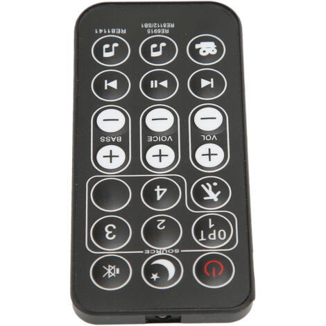 Télécommande universelle pour barres de son Polk compatible avec RE6915, RE8114, RE8112 et RE69151 (1/5)