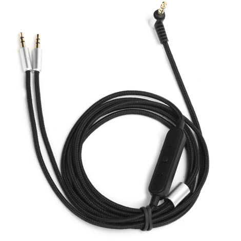 Câble de Remplacement pour Casque Sol Republic Master Tracks HD, V8, V10, V12, X3 avec Contrôle Filaire
