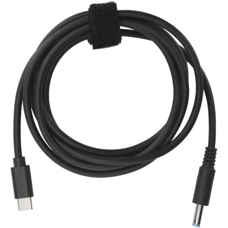 Câble d'alimentation Type‑C pour PC portable HP, connecteur DC 4.5x3.1mm mâle (1/5)