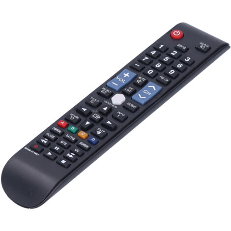 Télécommande universelle Samsung BN59-01198X, compatible avec téléviseurs et home cinéma.