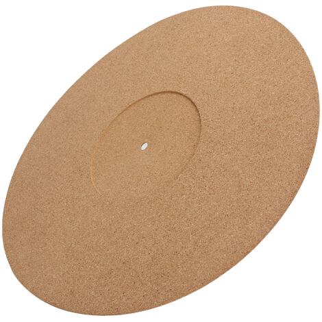 Tapis de platine vinyle souple en liège 12 pouces (295mm) antidéstatique