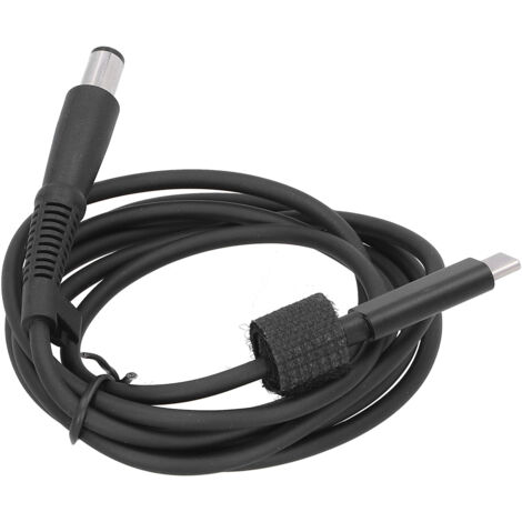 Câble d'alimentation Type-C pour PC portable HP, connecteur DC 7.4x5mm mâle (1/5)