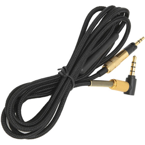 Câble de remplacement avec micro et contrôle audio pour Sennheiser HD4.30, HD4.40BT, HD4.50BTNC