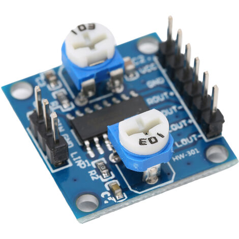Amplificateur Audio PAM8406 Stéréo 10W avec Réglage Volume - Module Ampli Puissant Bas Bruit (1/5)