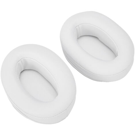 Coussinets de remplacement blancs pour casque audio Brainwavz HM5 - Oreillettes confort (1/5)