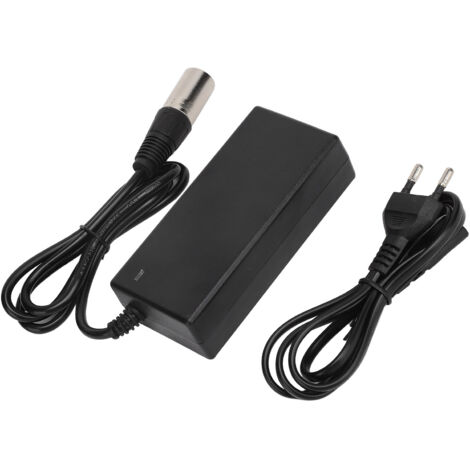 Adaptateur Secteur UE 29.4V 2A pour Batterie Lithium, Chargeur 3 Broches 100‑240V