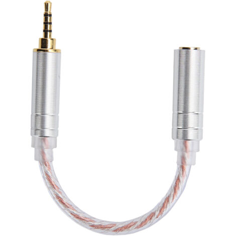 Adaptateur Audio 2.5mm Mâle vers 3.5mm Femelle pour Casque HiFi, Compatible avec DAP et Écouteurs Haute Fidélité (1/5)
