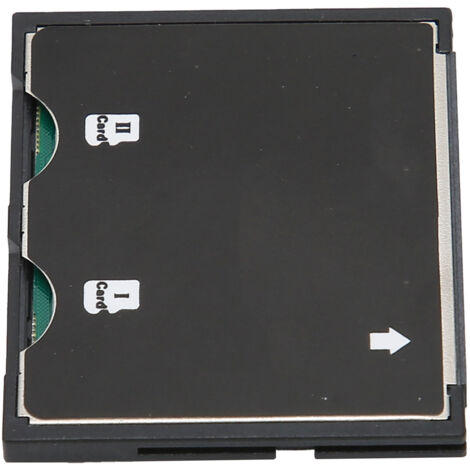 Adaptateur Micro SD vers CF pour appareil photo, double capacité de stockage haute vitesse (1/5)