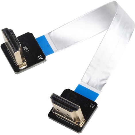 Adaptateur Angulaire 90° pour Caméra FPV Drone - Connecteur HD pour Prise de Vue Aérienne