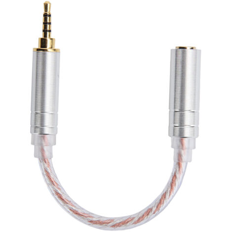 Adaptateur Audio 2.5mm Mâle vers 3.5mm Femelle pour Casque Hi-Res, Compatible avec DAP et Écouteurs Haute Fidélité (1/5)