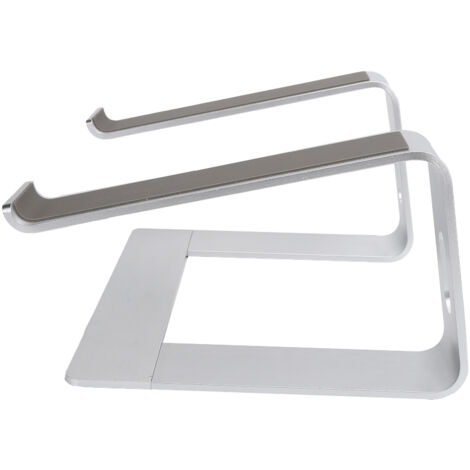 Support d'ordinateur portable réglable en aluminium, socle de bureau ergonomique avec refroidissement pour PC. (1/5)
