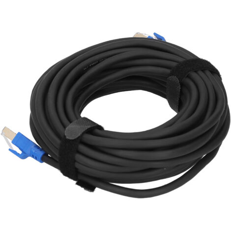 Câble Réseau Cat8 40Gbps Blindé 2000MHz, RJ45 Doré pour Serveurs, Switch, Gaming et Data Center (10m) (1/5)