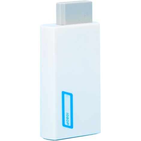 Adaptateur HDMI pour Nintendo Wii avec Sortie Audio 3.5mm et Vidéo Numérique
