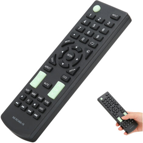 Télécommande universelle compatible TV Insignia NS32D311NA17, NS40D420NA18, B85B, NSRC4NA16
