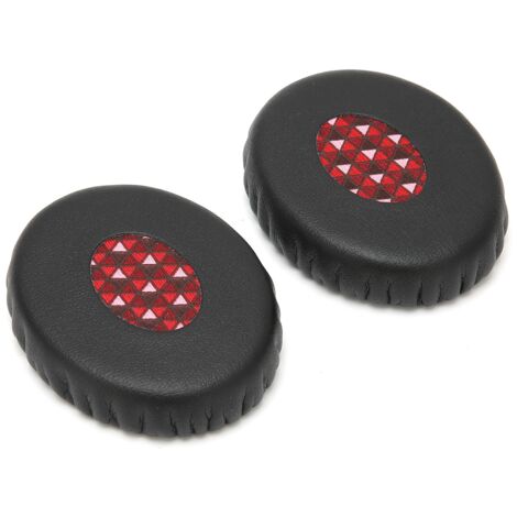 1 Paire de coussinets de remplacement pour casque Bose OE2 et OE2i, SoundTrue, Noir Rouge (1/5)
