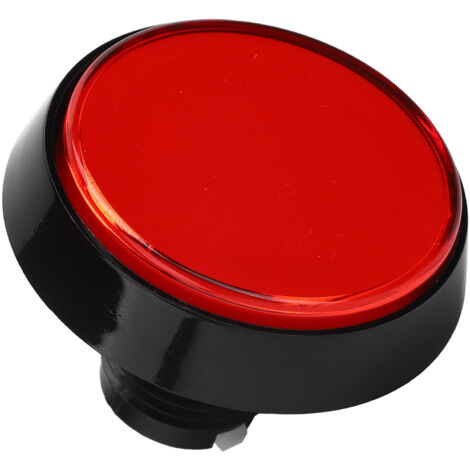 Interrupteur lumineux rond 60mm pour grue à prix, 3 pattes pour borne d'arcade et console de jeu (1/5)