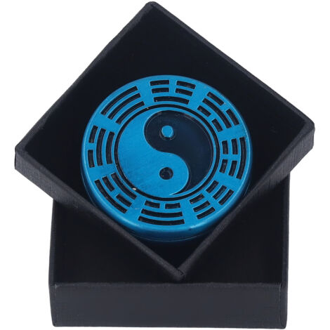 Jouet Anti-Stress Sensoriel en Métal pour Adultes - Fidget Toy Portable Bleu, Idéal pour TDAH et Autisme (1/5)