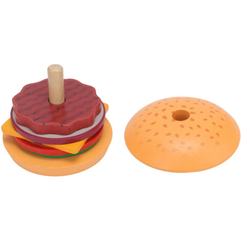 Masonbaby Ensemble de Nourriture en Bois pour Enfants, Jeu de Restauration Rapide, Jouet Hamburger en Bois, Accessoires de Cuisine pour Tout-Petits, Jouets éducatifs Cadeau pour Garçons et Filles Masonbaby Ensemble de Nourriture en Bois pour Enfants, Jeu de Restauration Rapide, Jouet Hamburger en Bois, Accessoires de Cuisine pour Tout-Petits, Jouets éducatifs Cadeau pour Garçons et Filles