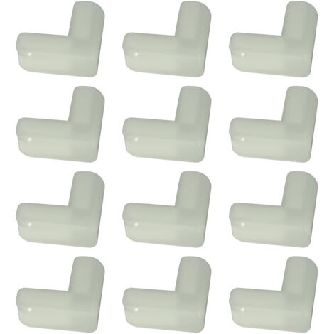 12 protections d'angle lumineuses pour meubles, sécurité enfant, coins de table antidérapants en silicone souple (1/5)