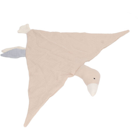 Couverture d'Apaisement en Coton Bio pour Bébé, Doudou Sécurisant en Forme d'Oie pour Nouveau-né (1/5)