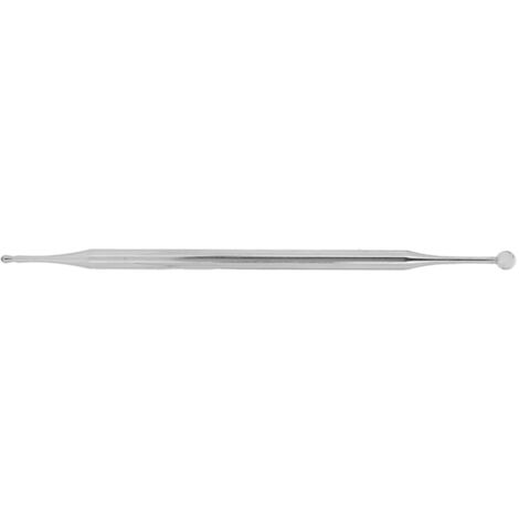 Sonde d'acupuncture bipointe pour auriculothérapie et corporelle, stylo de massage en acier inoxydable portable