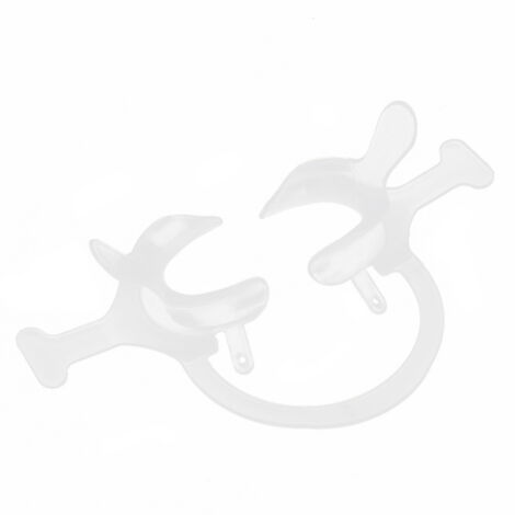 Écarteur buccal en C avec manche pour dentiste, instrument de soins dentaires et d'hygiène buccale (1/5)