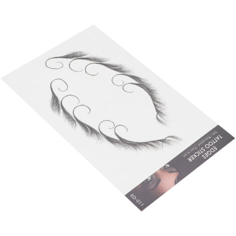 Autocollant front cheveux waterproof femme, tatouage frontière capillaire naturel, sticker ED-11 (1/5)