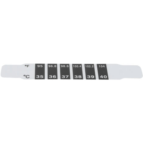 Thermomètre frontal réutilisable pour nourrisson - Mesure rapide et précise de la température (1/5)
